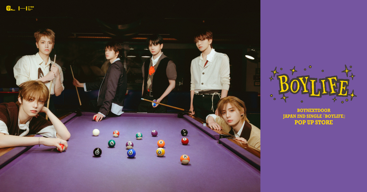 BOYNEXTDOOR JP 2nd Single 『BOYLIFE』 POP UP STORE - Weverse