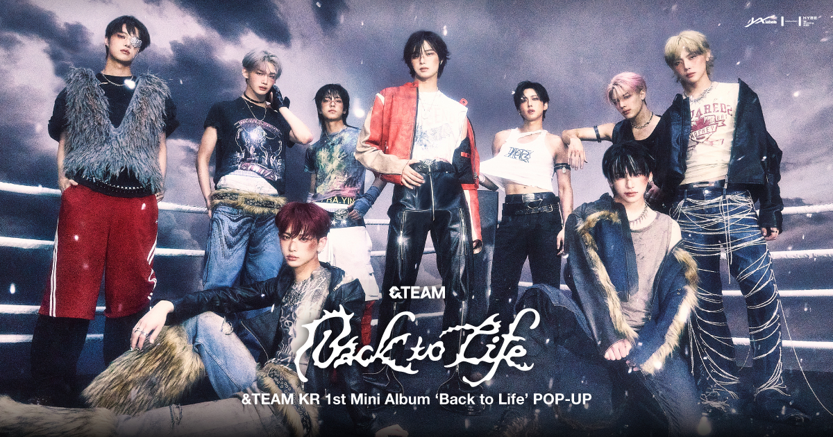 &TEAM お見送り会 weverse 2部 2桁代 &TEAM KR 1st Mini Album 'Back to Life' POP-UP - Weverse Ticket
